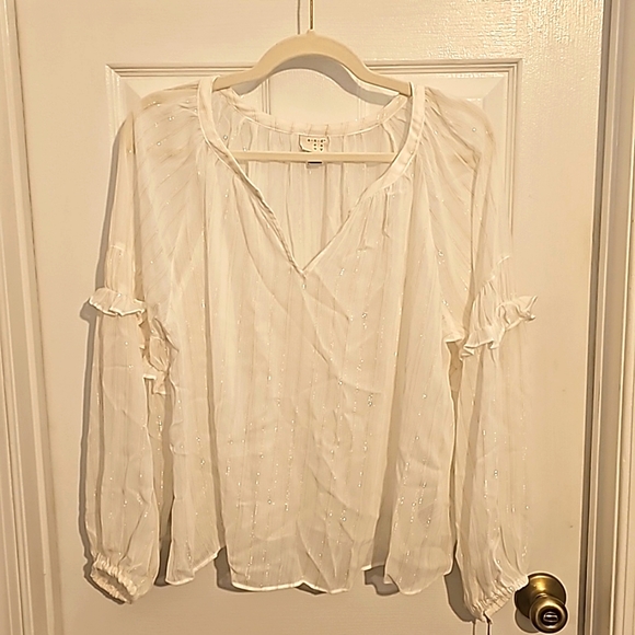 NWT 'a new day' White Blouse, XXL - Picture 1 of 5